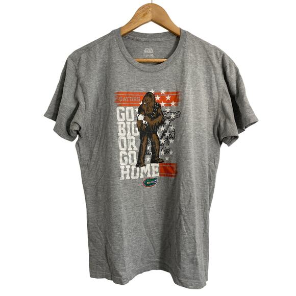 University of Florida Gators Star Wars Chewbacca Tee Shirt Large - Picture 1 of 5
